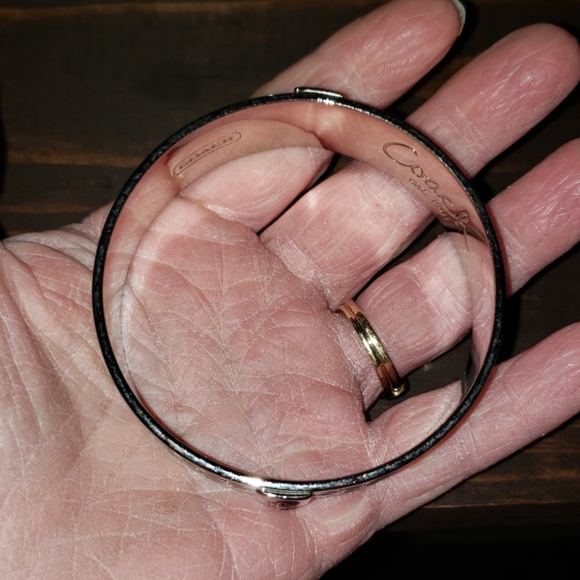 New Coach Multicolored Signature C Bangle Bracelet - Picture 7 of 8